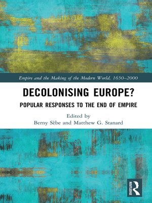 cover image of Decolonising Europe?